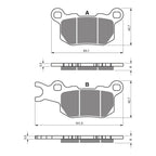 GOLDfren Brake Pads GF375 - K1