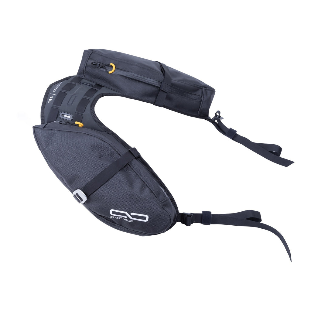 Giant Loop Mojavi Saddlebag Zip '26 - Black (12L)