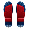 Leatt 4.5/5.5 Boot Outer Sole - Blue / Red [Pair]