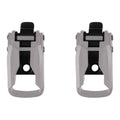 Leatt 4.5 Buckle - Silver (Pair)