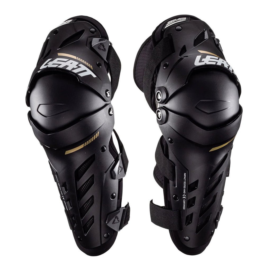 Leatt Dual Axis Knee & Shin Guard - Black