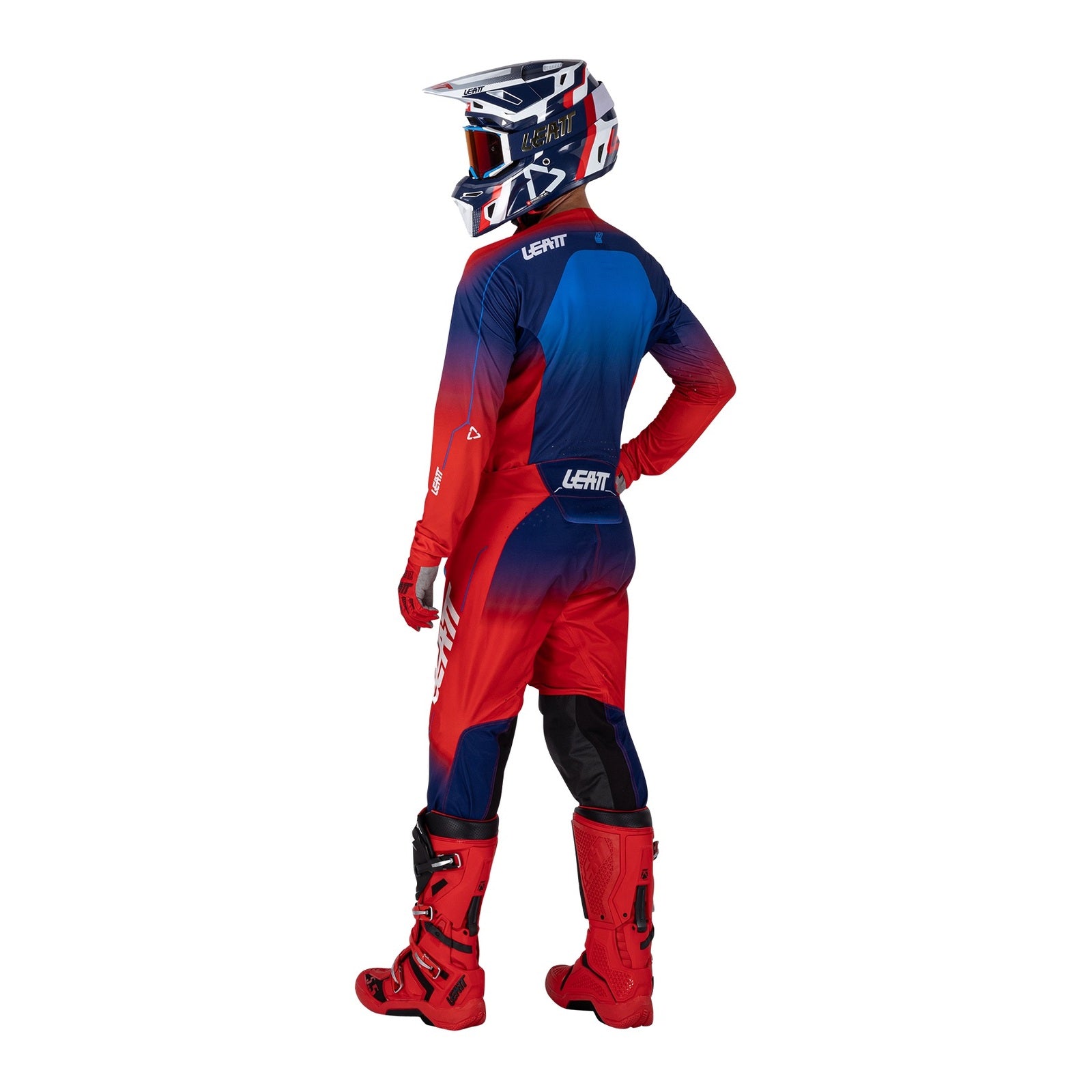 Leatt 2026 5.5 I.K.S. Pant - Royal Blue / Red