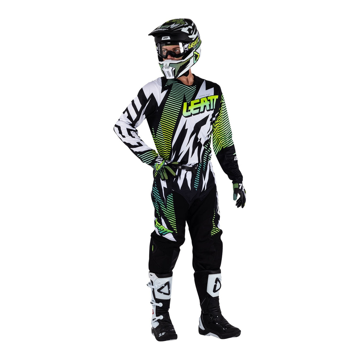 Leatt 2026 3.5 Ride Kit - Storm Teal