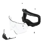 Leatt 6.5 Velocity Goggle Cryztal Iriz - White / Prisma 60%