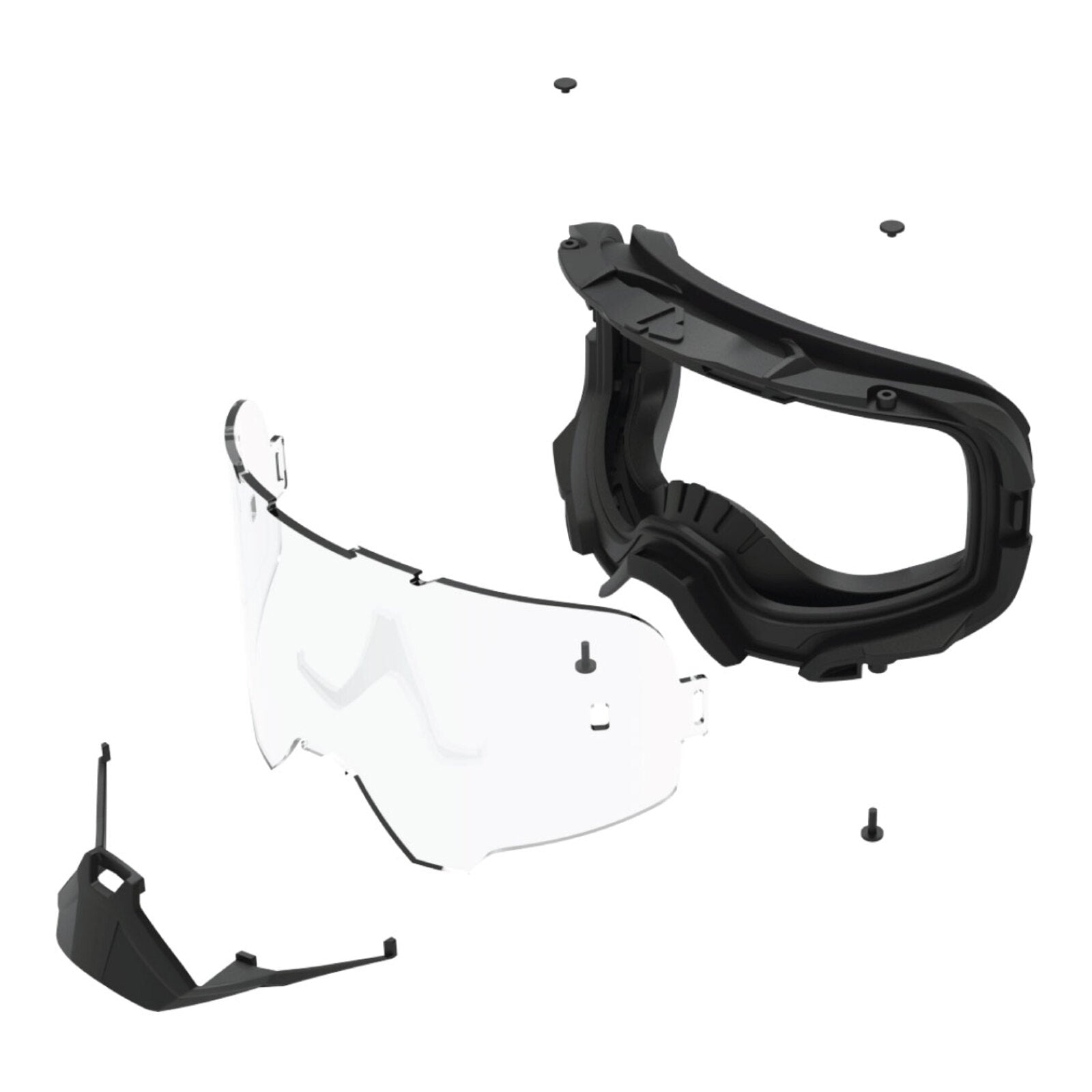 Leatt 6.5 Velocity Goggle Cryztal Iriz - White / Prisma 60%