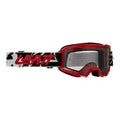 Leatt 2.5 Vizion Goggles (Small) - Red / Clear 90%