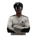 Leatt RideViz Pro Sunglasses - Black Iriz Silver 17 VLT