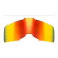 LS2 Aura Goggle - Red with Iridium Lens