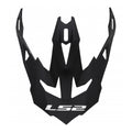 LS2 MX700 Helmet Peak - Matte Black