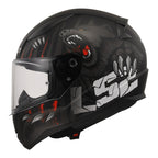 LS2 FF353 Rapid II Claw Helmets - Black 06