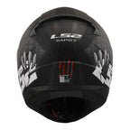 LS2 FF353 Rapid II Claw Helmets - Black 06