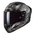 LS2 FF805 Thunder Carbon Helmet - Volt Black / Grey 06