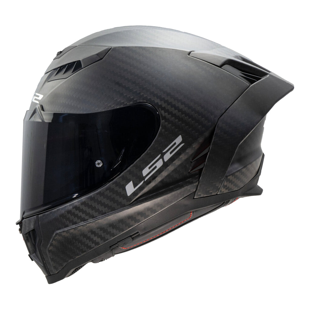 LS2 FF807 Dragon Carbon Helmet - Matte Carbon 06