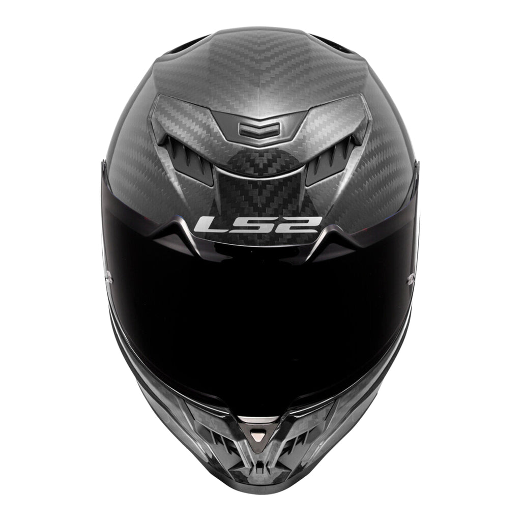 LS2 FF807 Dragon Carbon Helmet - Matte Carbon 06