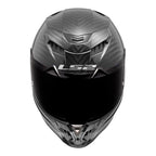 LS2 FF807 Dragon Carbon Helmet - Matte Carbon 06