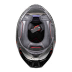 LS2 FF807 Dragon Carbon Helmet - Matte Carbon 06