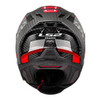 LS2 FF807 Dragon Carbon Trax Helmet - Black / Carbon