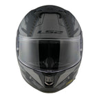 LS2 FF808 Stream II Shadow Helmet - Matte Titanium / Grey 06