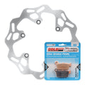 Brake Disc & Pad Rear Kit - Yamaha WR250F '20 - Wave