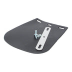 WHITES MUDFLAP BLK PVC LGE MOTORCYCLE