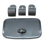 Whites Mirror Universal SXS/UTV W 1.5 / 1.75 / 2 Clamps