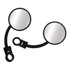 Whites Mirror Pair Universal Folding Enduro 7/8 Black