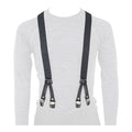 Oxford Riggers Braces Chic Black