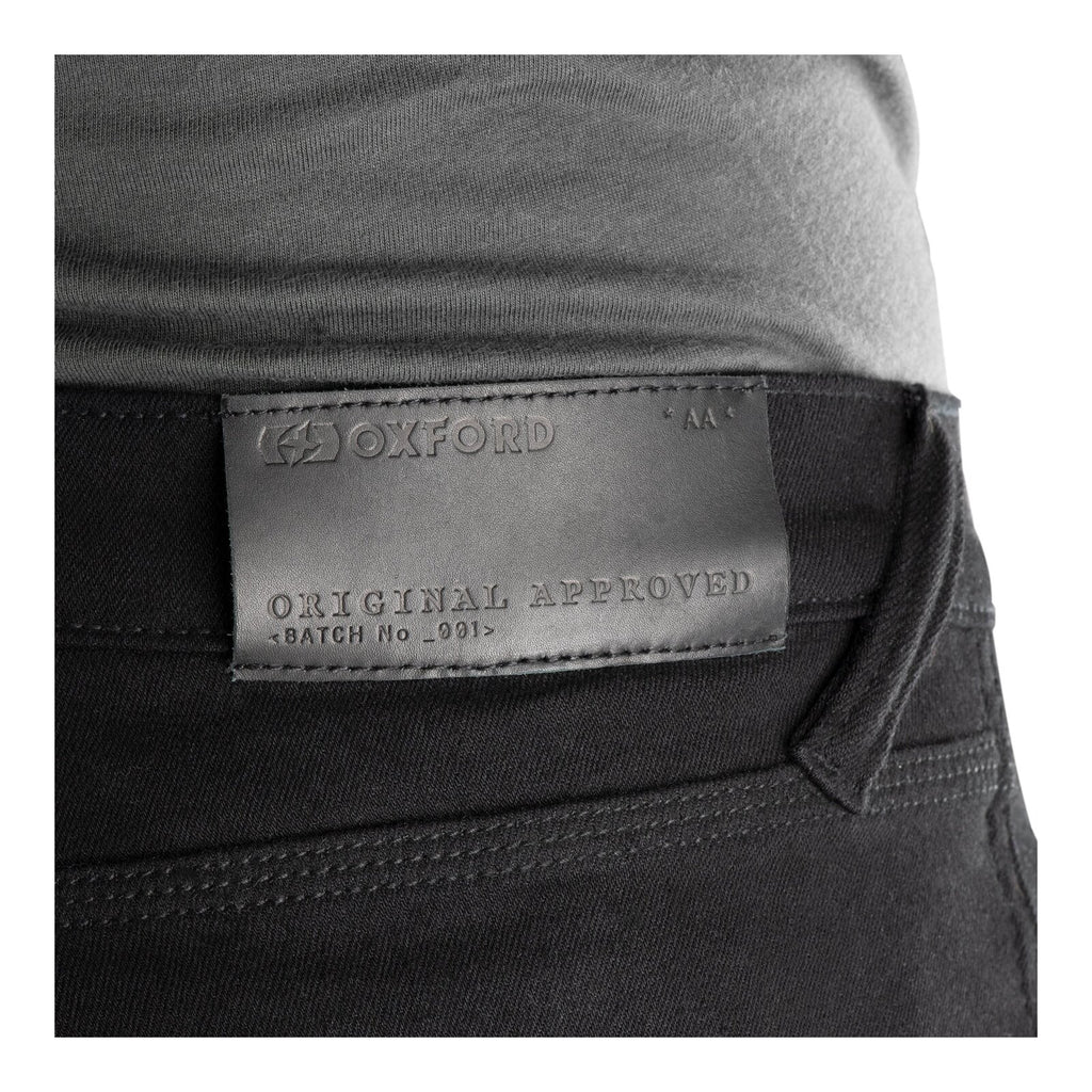 Oxford Super Stretch Men's Jeans - Black (Short)