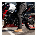Oxford Super Stretch Men's Jeans - Black (Short)
