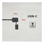 Oxford USB Type C 3.0amp Charging Kit