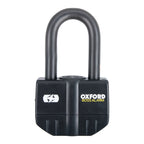 Oxford Boss Alarm 16mm Padlock - Black (Unpackaged)