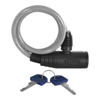 Oxford Bumper Cable Lock 6mm X 600mm - Clear
