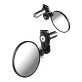 Oxford Fold Away Mirror Black 76mm Diameter