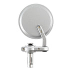 Oxford Bar End Mirrors - Silver (Pair)