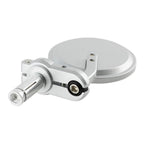 Oxford Bar End Mirrors - Silver (Pair)