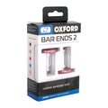 Oxford Handlebar Bar Ends 2 - Red Anodised