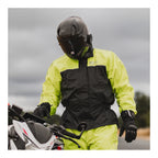 Oxford Rainseal Over Jacket - Black / Fluro