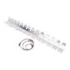 Whites Head Pipe Guard with Clamp - Silver