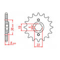 MTX 1336 Steel Front Sprocket #520 (10-KN5)