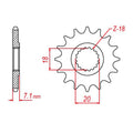 MTX 427 Hornet Lightweight Steel Front Sprocket #520 (10B-141)