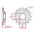 MTX 527 Steel Front Sprocket #530 (530 Conversion) (10-527)