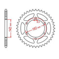 MTX 1785 Steel Rear Sprocket #520 (11-400)