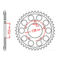 MTX 1871 Steel Rear Sprocket #530 (11-5EB)