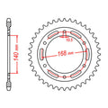 MTX 003 Steel Rear Sprocket #525 (11-BM6) (10.5mm)