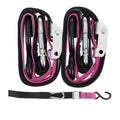 GORILLAS GRIP TIE DOWN 38MM S/HK BLK/LAVENDER/PINK LOOP