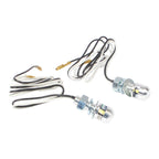WHITES NUMBER PLATE LED BOLT LIGHT 13.5X12.8 SIL (Pair)