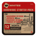 Whites Hardware Starter Pack - Husqvarna Offroad 60PCS