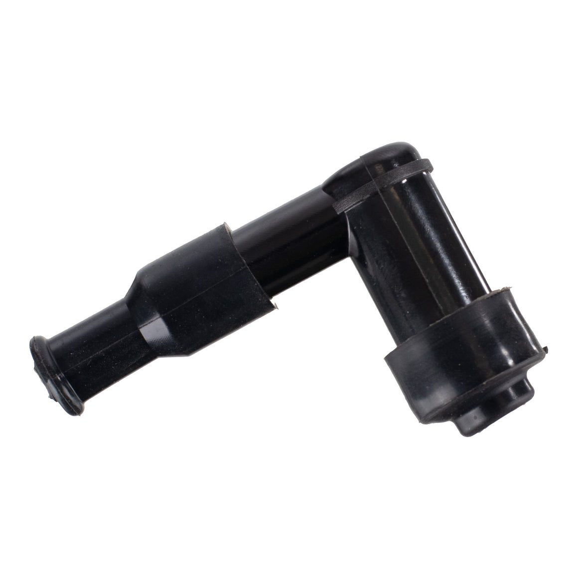 Whites Spark Plug Cap (Replaces LB05E) Right Angle - Black