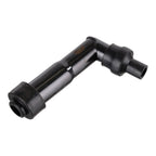 Whites Spark Plug Cap (Replaces XD05F) Long Right Angle - Black