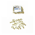 BATTERY RING/EYE TERMINAL 6MM (PKT OF 100PCS)